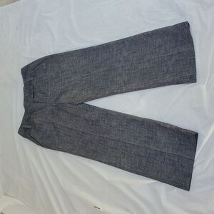 Larry Levine Gray Wide Leg Pants
